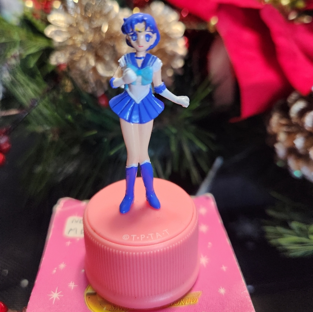 Sailormoon Anime Bottle Cap Collectible Sailor Mercury